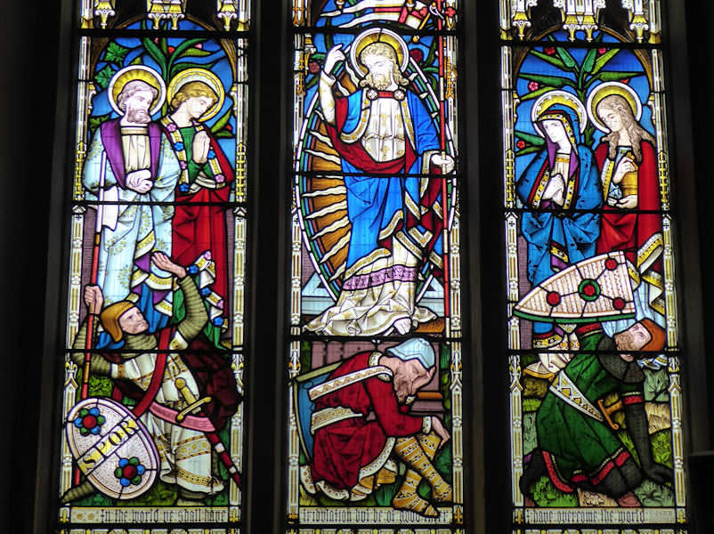 St Augustines Locking church window
